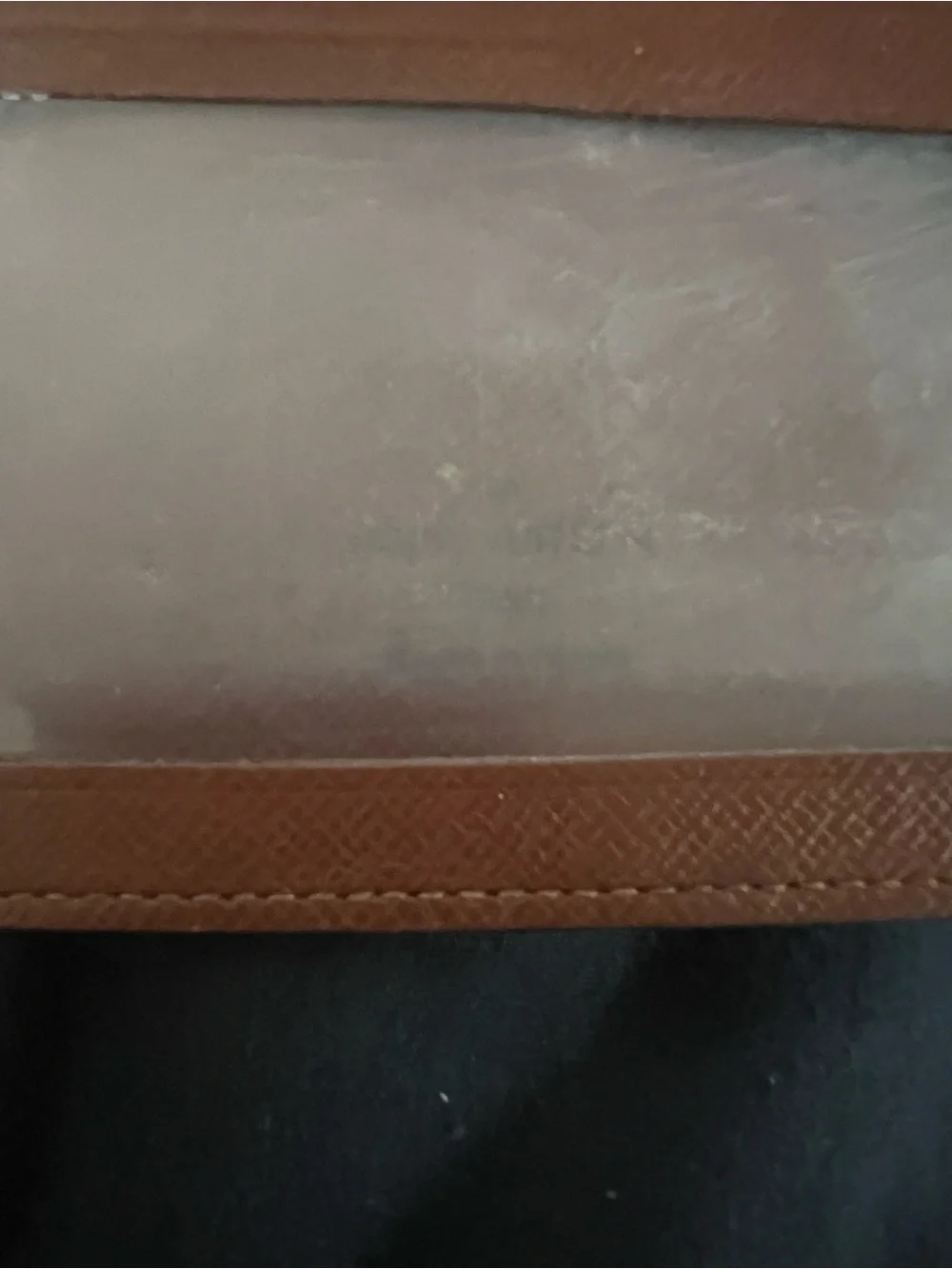 Louis Vuitton Monogram Canvas Card & Key Holder in Brown